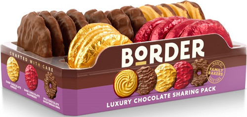 Border Luxury Chocolate Sharing Pack 365g