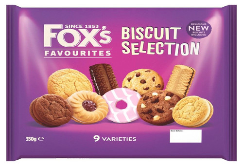 Foxs Favourites Biscuits Pack 350g