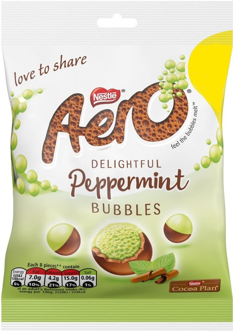Aero Bubbles Peppermint 80g 