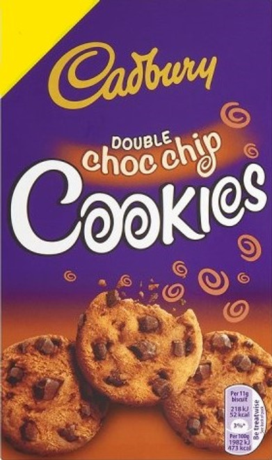 Dairy Milk Double Chocolate Chip Cookies 150g