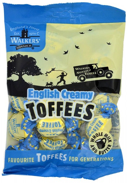 Walkers Nonsuch English Toffee 150g 