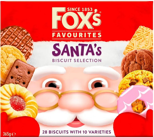 Foxs Santas Favorite Selection 365g *B/B May 28, 2022*