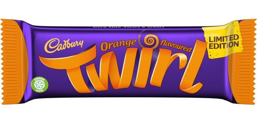 Twirl Orange Bar 43g