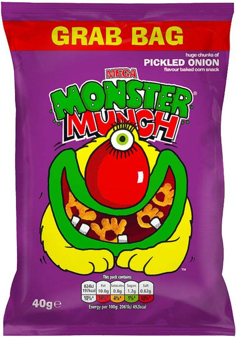 Monster Munch Big Grab Bag 40g - 10 Packs