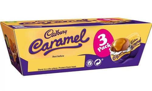 Caramel Egg 3 Pack 120g