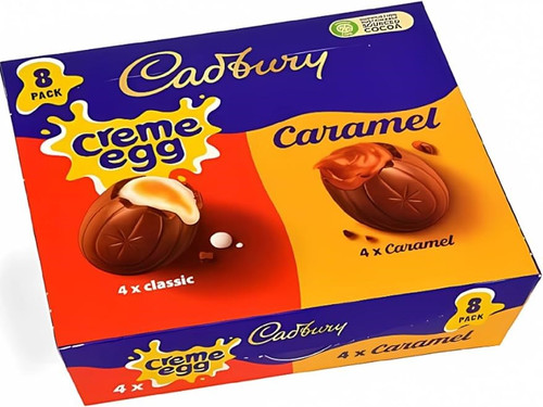Creme Egg & Caramel Egg Mix 8 Pack 320g