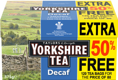 Yorkshire Decaf Tea 120 Pack