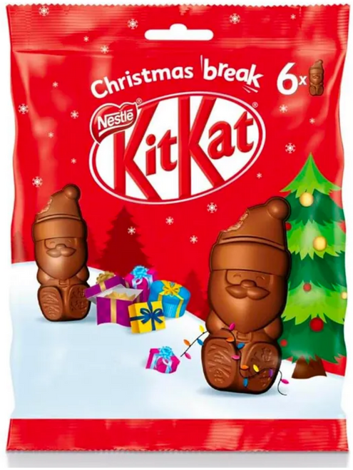 Nestle KitKat Santa Sharing Bag 55g