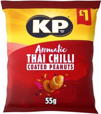 KP Thai Chilli Coated Peanuts 55g
