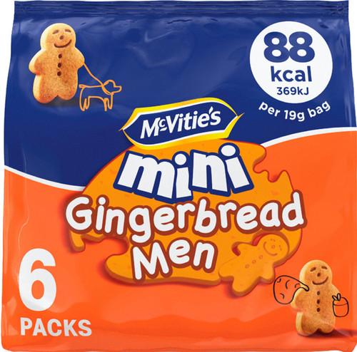 McVities Gingerbread Men 114g