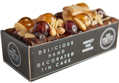 The Original Cake Company Brandy, Fruit & Nut Half Log 320g *B/B MAY 31st*