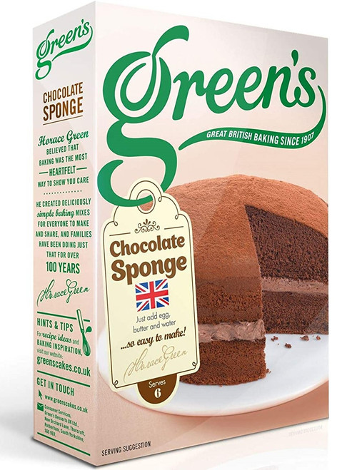 Greens Chocolate Sponge Cake Mix 221g