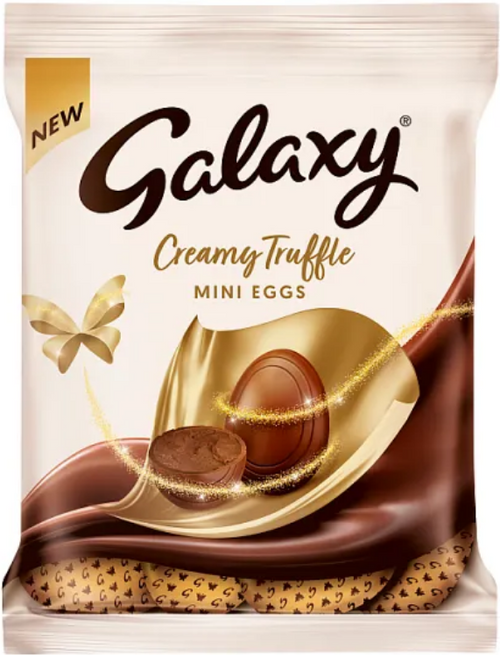 Galaxy Creamy Truffles Mini Eggs 74g
