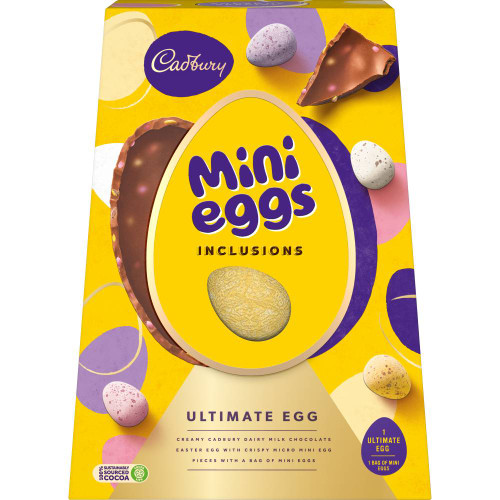 Mini Eggs Ultimate Inclusion Egg 374g