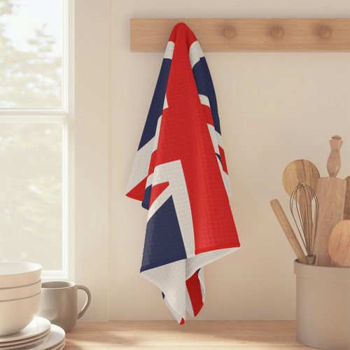 British Flag Soft Tea Towel