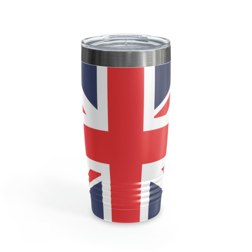 British Flag Ringneck Tumbler 20oz