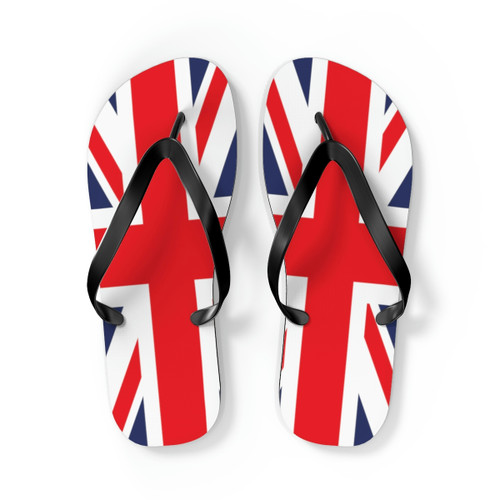 British Flag Flip Flops