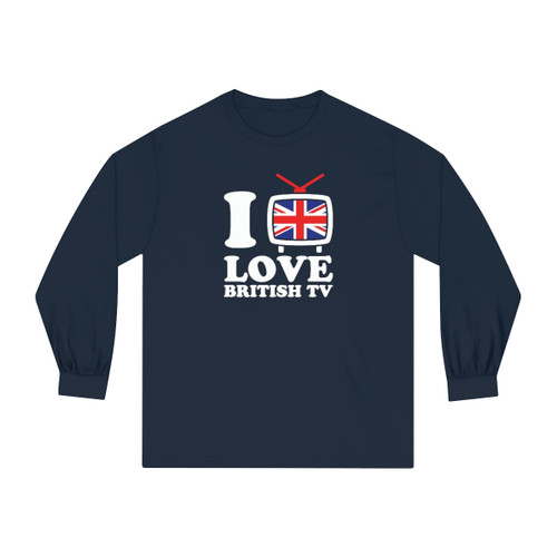 I Love British TV Long Sleeve T-Shirt