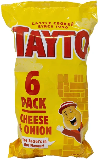 Tayto Cheese and Onion 6 Bag Multi-Pack
