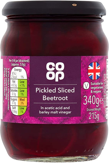 Co-op Sliced Beetroot 340g
