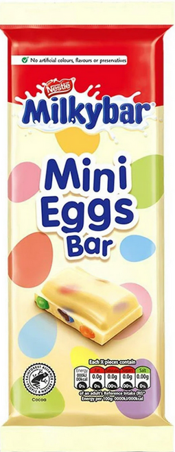 Milky Bar Mini Egg Block 100g
