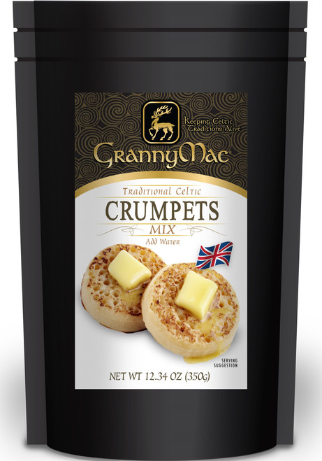 Granny Mac Traditional Crumpet Mix 350g (Recommended Cooking Rings Sold Separately)