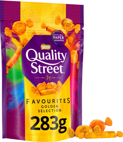 Quality St Gold Pouch 283g