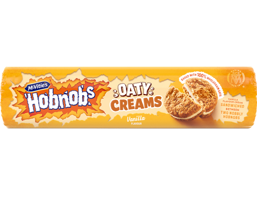 McVities Vanilla Cream Hobnobs 160g