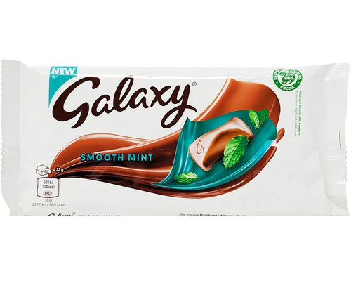 Galaxy Chocolate Mint Large Bar 110g