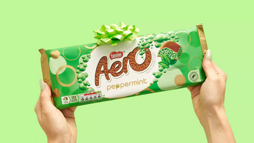 Aero Peppermint Giant Sharing Block 295g *B/B End Nov 2025*