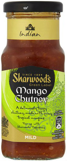 Sharwoods Green Label Mango Chutney 227g  x 6