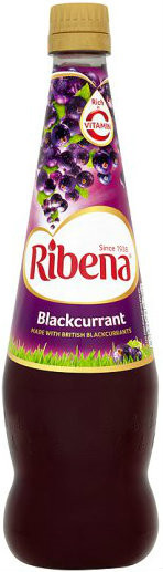 Ribena Blackcurrant Concentrate - 850ml  x 12