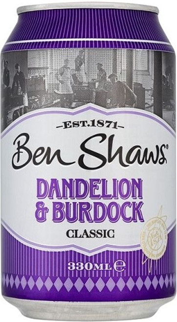 Ben Shaws Dandelion & Burdock 330ml  x 24