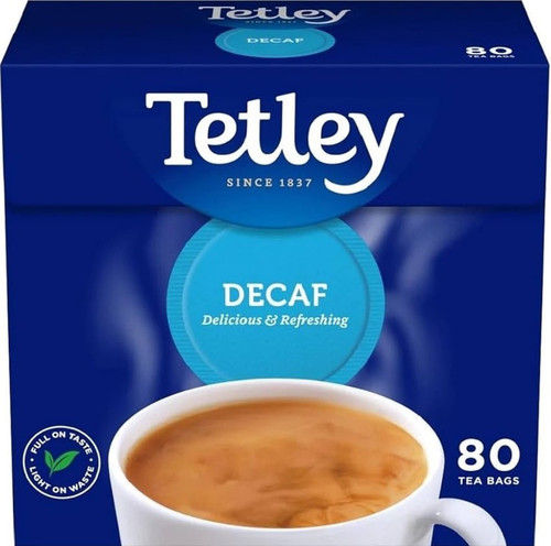 Tetley Decaf 80 Tea Bags