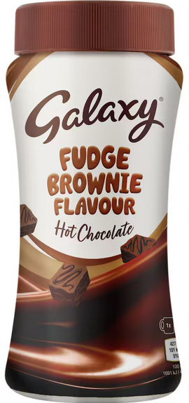 Galaxy Fudge Brownie Hot Chocolate Contour Jar 275g