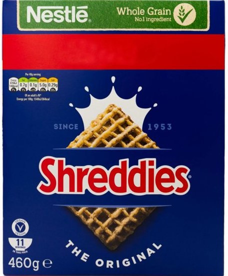 Nestle Shreddies 460g **B/B END OF FEBRUARY**