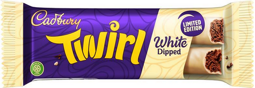 White Dipped Twirl Chocolate Bar 43g