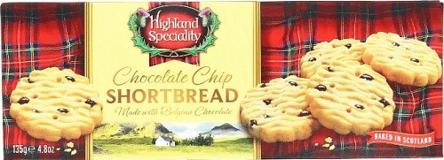 Highland Speciality Chocolate Chip Shortbread Rounds 135g