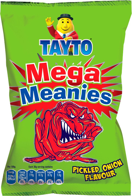 Tayto Mega Meanies Pickle Onion 35g