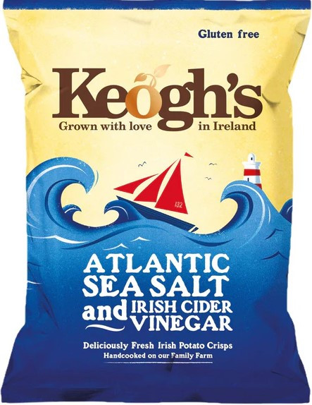Keoghs Sea Salt & Cider Vinegar 40g