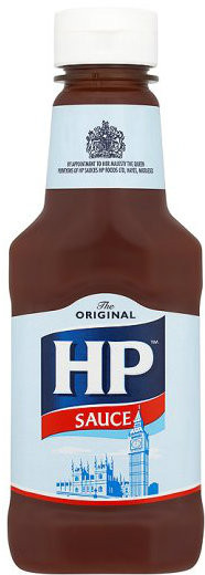 HP Brown Sauce Squeezy 285g  x 8