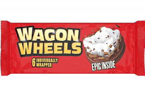 Burtons Wagon Wheels Pack of 6  x 16