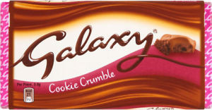 Galaxy Cookie Crumble Bar 114g x 24