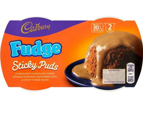 Fudge Sponge Pudding 2x95g  x 4