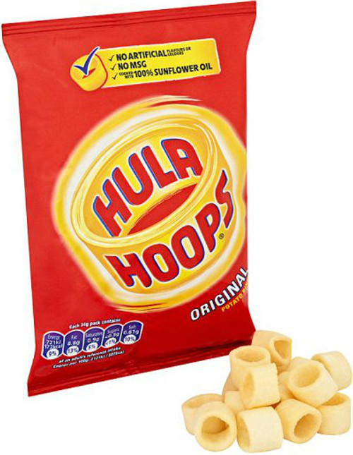 Hula Hoops Original 43g - Case of 48