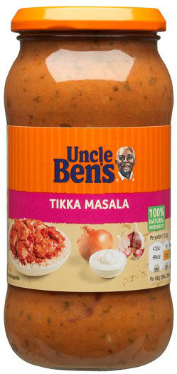 Uncle Bens Tikka Masala Curry Sauce - 450g  x 6