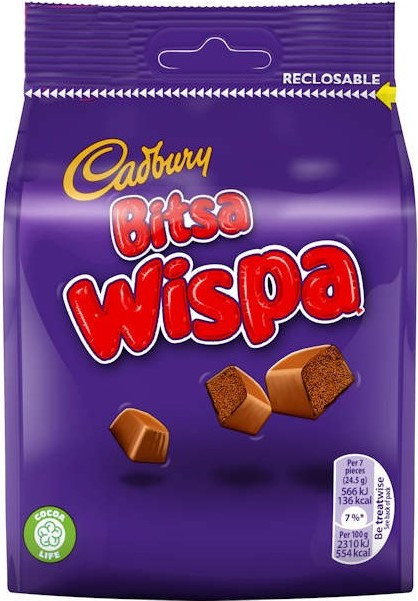 Bitsa Wispa Bag 85g  x 10