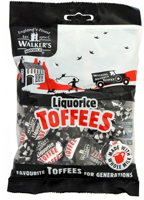 Walkers Nonsuch Liquorice Toffee 150g