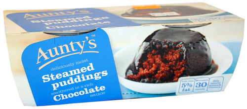 6 x Aunty's Chocolate Fudge Puddings 2 x 95g