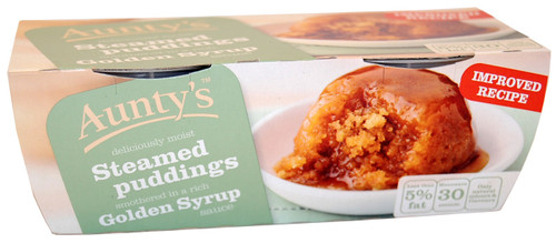 6 x Aunty's Golden Syrup Pudding 2 x 95g